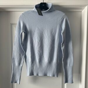 French Connection Light Blue Women's Turtleneck Sweater Size XL
